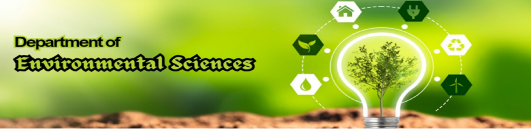Dept. of Environmental Sciences Dept. of Environmental Sciences